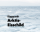 Eine endlose Fläche von Eisschollen: das Packeis im Nordpolarmeer. Darüber steht: "Arktis-Eisschild am Kipppunkt" | © Claus R. Kullak | crk-respublica.de